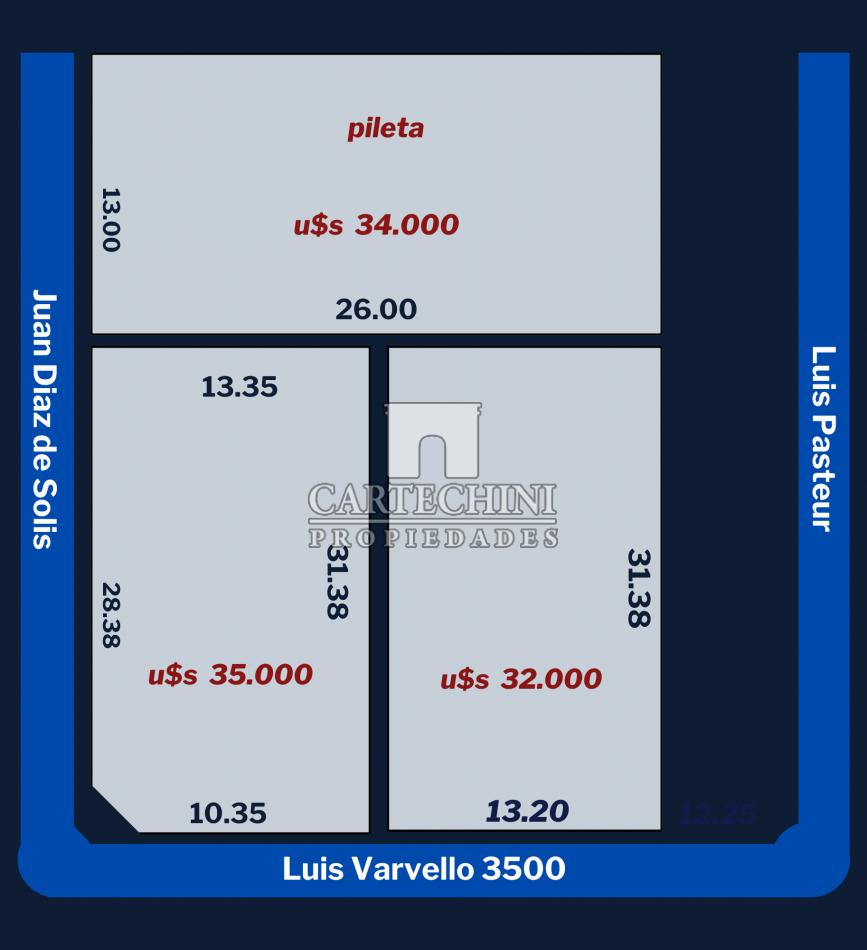 TERRENO 414m2 | PASO DEL REY