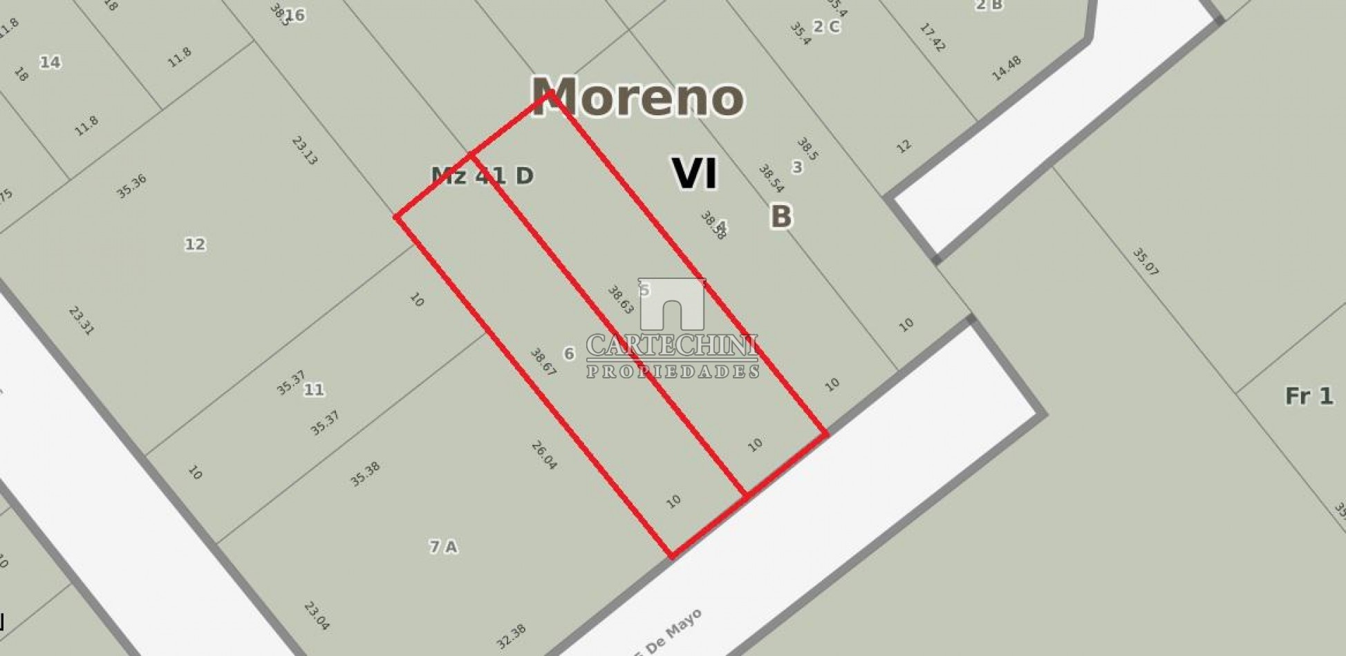 TERRENO 772 m2 | PASO DEL REY 