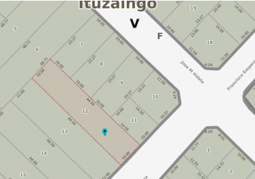 LOTE 445 M2 | ITUZAINGO NORTE