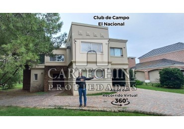 CASA 4 AMBIENTES | CLUB DE CAMPO EL NACIONAL