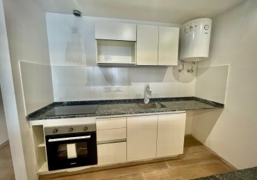 Departamento 2 ambientes a estrenar en Parque Centenario, 4to piso, frente/ con cochera 
